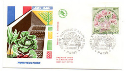 1977 --FDC - HORTICULTURE.. Cachet  75 - PARIS......à Saisir - 1970-1979