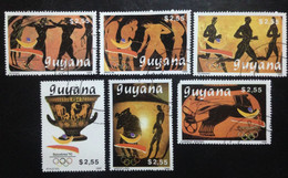 L2P1, GUYANA, Stamps CTO, « OLYMPIC GAMES », 1989 - Summer 1992: Barcelona