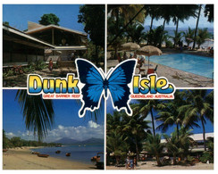 (U 18) Australia - QLD - Dunk Island (NQC2) With Butterfly - Great Barrier Reef