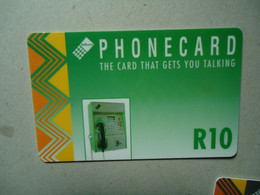 SOUTH AFRICA  USED  CARDS ADVERSTISING - Südafrika