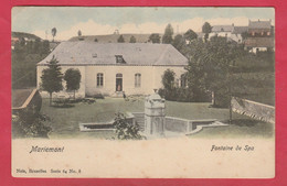 Mariemont - Fontaine De Spa - 1905 ( Voir Verso ) - Morlanwelz