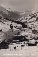 Austria PPC Skidorf Saalbach Verlag W. Hühne SAALBACH / PINZGAU 1960 Echte Real Photo Véritable (2 Scans) - Saalbach