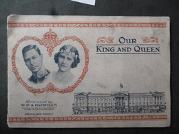CIGARETTES CARDS BY W.D &H.O.WILLS "OUR KING AND QUEEN" ALL 50 IN BOOK - Player's