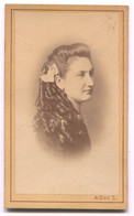 OLD CARDBOARD CABINET PHOTO, ATELIER ADLER LAJOS, BONYHAD / HARKANY HUNGARY, D 105 X 65 Mm - Anonymous Persons