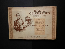 CIGARETTES CARDS RADIO CELBEBRITIES 47/50 - Player's