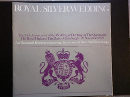 GREAT BRITAIN QEII SILVER JUBILEE SOUVINER BOOKLET [NO STAMPS] - ...-1840 Préphilatélie