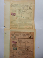 TR Zegels Op Expeditie Bulletin Anno 1943  Onderweg V 07 Tem 14/7/43 - Documenten & Fragmenten