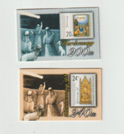 (W043) HUNGARY 1998. CHRISTMAS 2 COMPLETE BOOKLETS WITH 10-10 STAMS MNH - Carnets