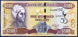 JAMAICA JAMAIKA 500 DOLLARS P-91 COMMEMORATIVE Golden Jubilee Of Jamaica Students Of Central Primary School 2012 UNC - Jamaique