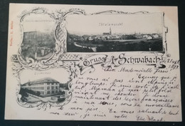 ALLEMAGNE - GRUS AUS SCHWABACH  1898 - Schwabach