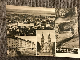 Sonneberg Thüringer Wald Neues Kreishaus Evangelische Kirche Ringleinsbrunnen - Sonneberg