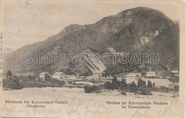 OLD  POSTCARD - BIRNBAUM BEI KARAWANKEN  TUNNEL OBERKRAIN - VIAGGIATA 1903 - B19 - Slovenië
