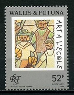 WALLIS FUTUNA 1993 N° 460 ** Neuf MNH Superbe C 1.60 € Art  Dessin Ecole Peintures Paintings - Unused Stamps
