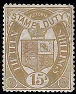 94887b - VICTORIA - STAMP - SG # 241  REVENUE Tax  -   MH Hinged - Small Defect - Ungebraucht