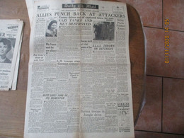 DAILY MAIL FRIDAY DECEMBER 22.1944 THE NEWSPAPER FOR THE ALLIED TROOPS - Guerre 1939-45