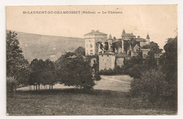 SAINT LAURENT DE CHAMOUSSET  LE CHATEAU     C1481 - Saint-Laurent-de-Chamousset