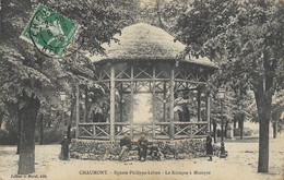 CHAUMONT - Square Philippe-Lebon - Le Kiosque à Musique - Chaumont