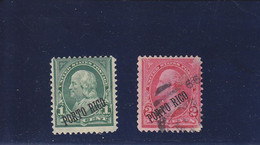 1899 - USA / PUERTO RICO - */MLH & O/FINE CANCELLED - Sc. 210 & 211 - Porto Rico