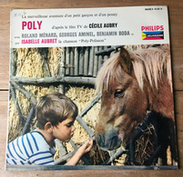 DISQUE 33 TOURS   "POLY" 25cm Deluxe Philips P. 76.221 R.1962 - Enfants