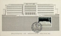 1958 Portugal 6º Congresso Internacional De Medicina Tropical E De Paludismo - Cartes-maximum (CM)