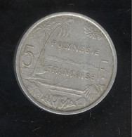 5 Francs Polynésie Française 1965 - Frans-Polynesië