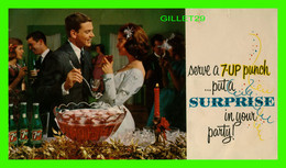 LIVRE, BOOK - SERVE A 7-UP PUNCH - PUT A SURPRISE IN YOUR PARTY ! IN 1962 - 8 PAGES - - American (US)
