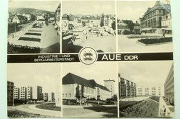 Aue Mehrbildkarte Von 1974 - Aue