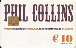 NETHERLANDS - ARENA CARD - PHIL COLLINS - Other & Unclassified