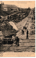 Soignies - Société Anonyme Des Carrières Du Hainaut. Vue D'un Bloc Sur Chariot. - Soignies