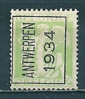 PREO 275 Op Nr 335 ANTWERPEN 1934 - Positie A - Typografisch 1932-36 (Ceres En Mercurius)