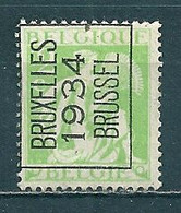 PREO 276 Op Nr 335 BRUXELLES 1934 BRUSSEL - Positie A - Typografisch 1932-36 (Ceres En Mercurius)