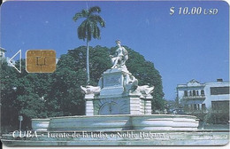 CUBA - FUENTE DE LA INDIA O NOBLE HABANA - 20.000EX - Cuba