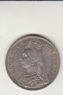 Gran Bretagna - Regina Vittoria - Half Crown 1887 - Mezza Corona. Spl/Fdc  Stupenda Patina Da Monetiere - K. 1/2 Crown