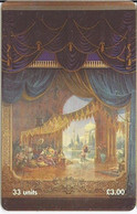 ISLE OF MAN - THE STAGE AND CURTAIN - 6.000EX - Isla De Man