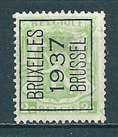 PREO 321 Op Nr 418A BRUXELLES 1937 BRUSSEL - Positie A - Typo Precancels 1932-36 (Ceres And Mercurius)