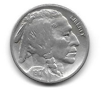 Etats Unis, Five Cents 1917 - (947) - 1913-1938: Buffalo