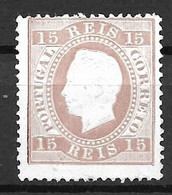 Portugal 1870 - D. Luís – Fita Direita - Afinsa 38 - Unused Stamps