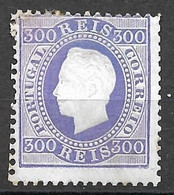 Portugal 1870 - D. Luís – Fita Direita - Afinsa 47 - Unused Stamps