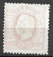 Portugal 1870 - D. Luís – Fita Direita - Afinsa 43 - Unused Stamps