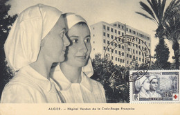 Carte Postale : Hopital Verdun Croix Rouge Française Alger   ///   Ref. Nov. 20 - Otros & Sin Clasificación