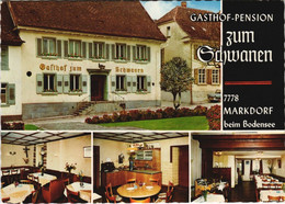 CPM AK Markdorf- Gasthaus Pension Schwanen GERMANY (1049560) - Markdorf