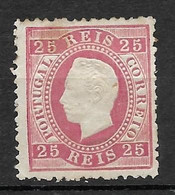 Portugal 1870 - D. Luís – Fita Direita - Afinsa 40 - Unused Stamps