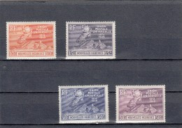 Nueva Hebrides Nº 136 Al 139 - Unused Stamps