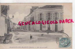 72- MAROLLES LES BRAULTS - RUE DE LA GARE -1904 - SARTHE - Marolles-les-Braults