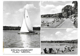 2864  PLAU / MECKL.  -  MEHRBILD  1975 - Plau