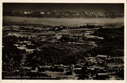 CPA AK Hochenschwand Mit Blick Auf Die Schweizer Alpen GERMANY (1019120) - Hoechenschwand