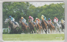 JAPAN HORSE RACES 2 CARDS - Caballos