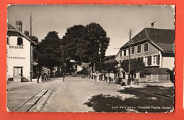 ZBP-01 Douane Suisse Les Verrières, Val-de-Travers Station Shell  ANIME. Cachet Militaire Neuchâtel Gare 1943 Bords Usés - Les Verrières