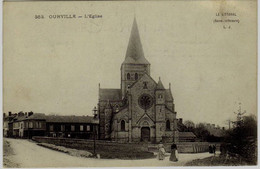 353 - Ourville - L'église - Ourville En Caux