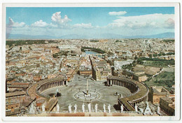 Vatikanstadt, St. Petersplatz Von Der Kuppel Gesehen - Vatican